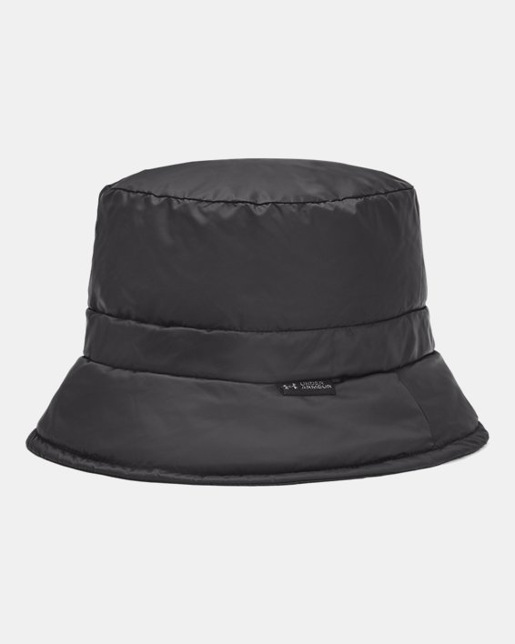 Unisex UA Insulated Adjustable Bucket Hat in Black image number 0